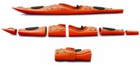 Pakayak Bluefin 142 habanero (orange)